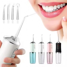 New Oral Irrigator Latest Style Portable Water Flosser High Pressure Water Pick Cordless Flosser Water Flossers Teeth Cleaning